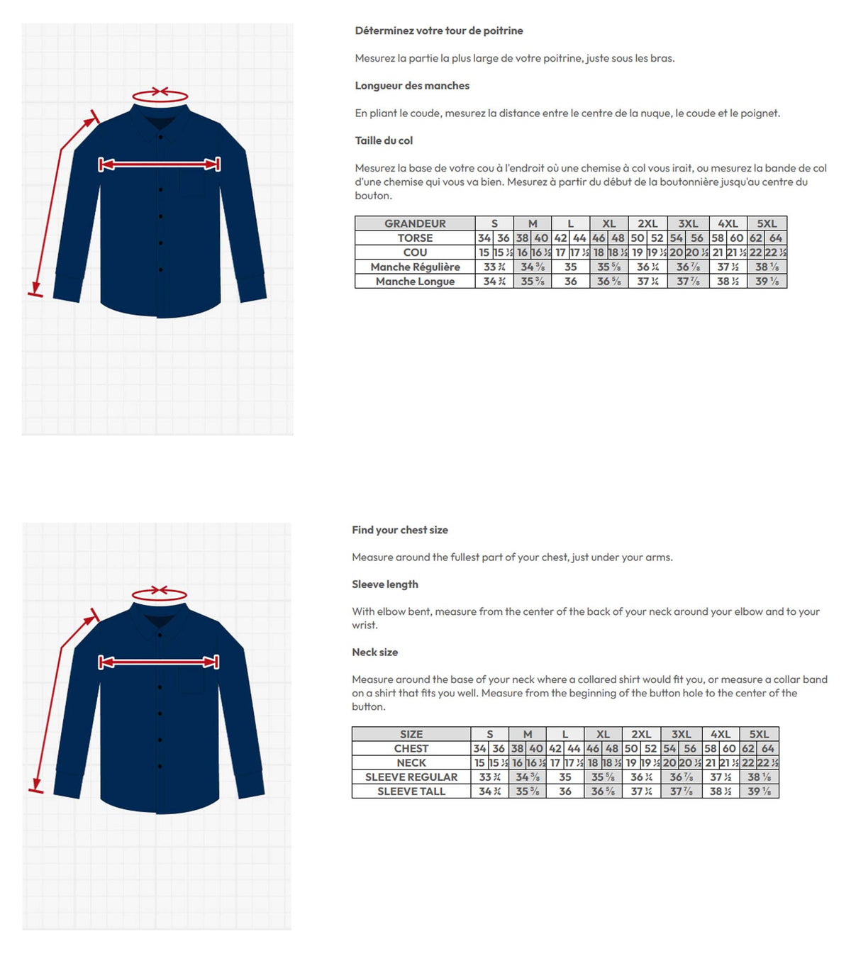 Men's work shirt