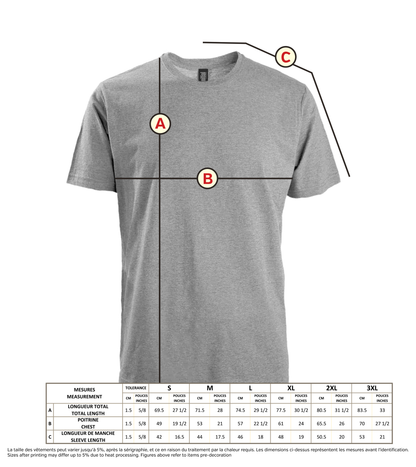 T-shirt unisexe